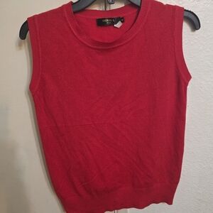 Michael K Bold Red Tank Top